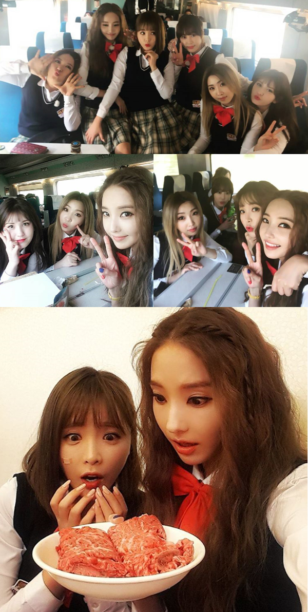 ▲24일 한채영이 '언니들의 슬램덩크2' 멤버들과 함께한 근황을 전했다.(사진=인스타그램)