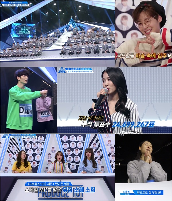 ▲Mnet '프로듀스101' 시즌2(출처=Mnet '프로듀스101' 시즌2 영상 캡처))