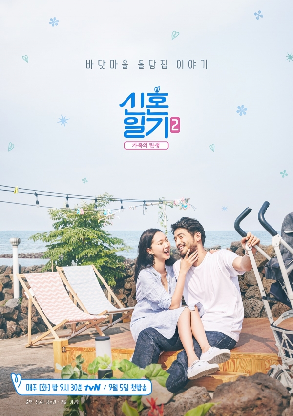 ▲‘신혼일기2’ 장윤주 정승민 부부 포스터(사진=tvN)