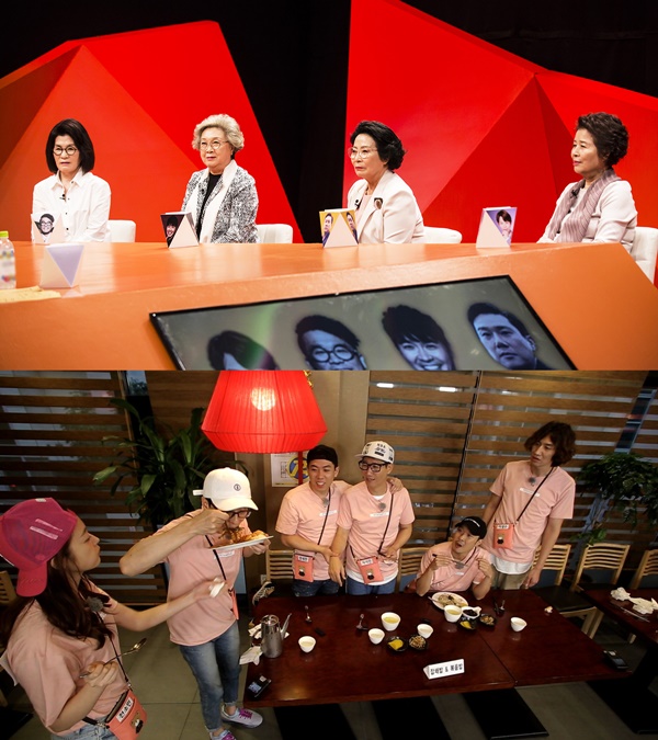 ▲인기를 얻고 있는 SBS 예능 프로그램 ‘미운우리새끼’(위), ‘런닝맨’(사진=SBS)