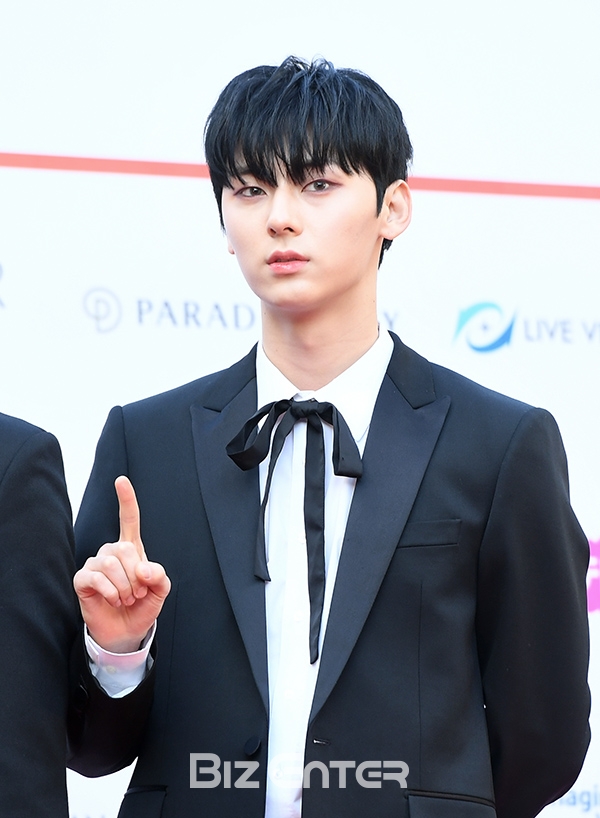 ▲워너원 황민현(사진=고아라 기자 iknow@)