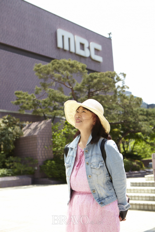 ▲아들 김성재와 함께 왔었던 여의도 MBC 공개홀 앞.(사진 박규민 parkkyumin@gmail.com)