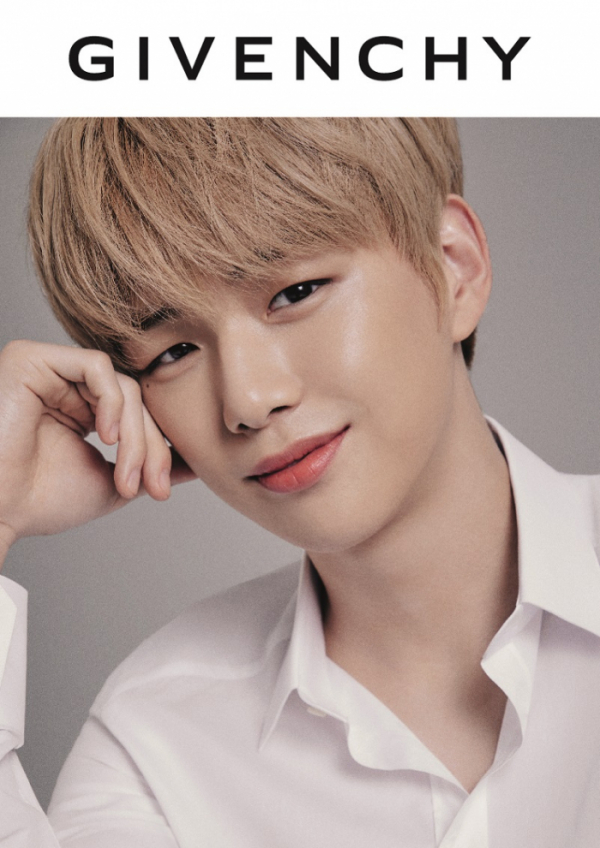 ▲강다니엘(사진제공=지방시 뷰티)