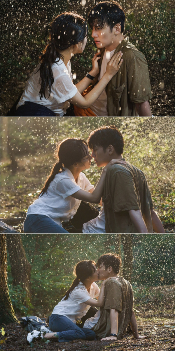 ▲tvN '날 녹여주오' 지창욱과 원진아의 키스신이 19일 방송에서 펼쳐진다.(사진제공=tvN)
