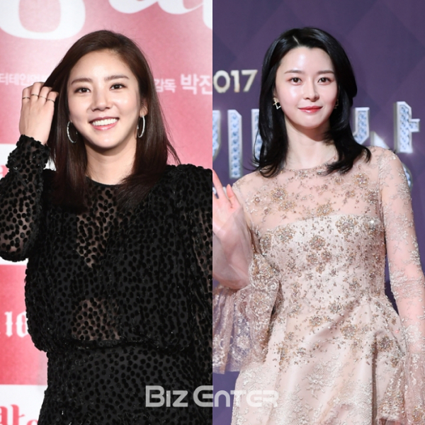▲손담비, 권나라가 '2019 KBS 연기대상'에서 신인상을 수상했다.(비즈엔터DB)