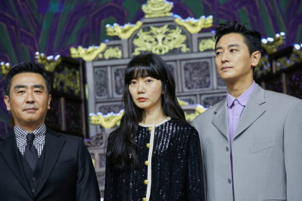 ▲'킹덤2' 류승룡(좌측부터), 배두나, 주지훈(사진제공=넷플릭스)