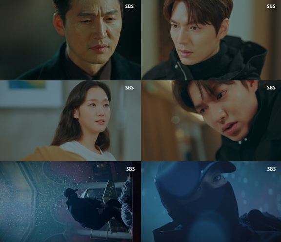 ▲‘더 킹-영원의 군주’ 이민호, 이정진, 김고은(사진제공=SBS)