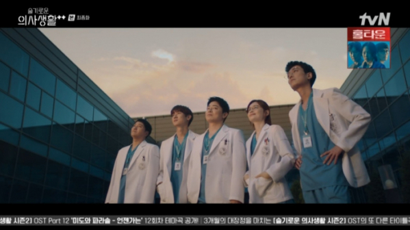 ▲'슬기로운 의사생활 시즌2' 종영(사진=tvN 방송화면 캡처)