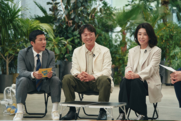▲'유퀴즈' 김미경(오른쪽부터), 전배수(사진제공=tvN)