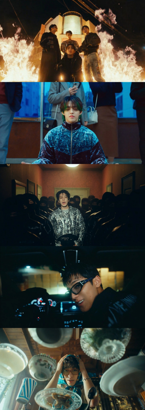 ▲세븐틴 'LALALI' 뮤직비디오(사진제공=플레디스)
