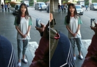  아이유 평상복 포착 “슬리퍼 신고 어디 가는 거지?” 