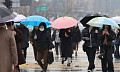 전국 흐리고 비…강원 산지 눈·제주 강수량 최대 70mm [날씨]