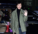[BZ포토] 홍진경, 모델 출신의 종방연 패션