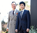 [BZ포토] 문희준 소율 결혼식 참석한 주영훈-홍경민