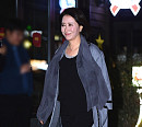[BZ포토] 송옥숙, 강추위에 빨개진 코