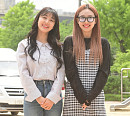 [BZ포토] 트와이스 지효-나연, 바빠도 투표는 꼭 해야죠