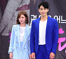 [BZ포토] 진예솔-김경남, 블루 수트로 맞췄어요~