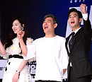 [BZ포토] 설리-성동일-김수현, '리얼' 파이팅!