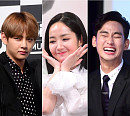 [B컷의 미학] 가식 제로!…방탄소년단 뷔-박민영-김수현, 무장해제 애교