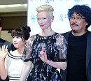 [BZ포토] 안서현-틸다 스윈튼-봉준호, '옥자' 기대되는 꿀조합
