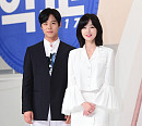 [BZ포토] 한주완-한선화, 블랙앤화이트 '모던 커플룩'