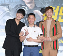 [BZ포토] 강하늘-김주환-박서준, '경찰가족 느낌으로'