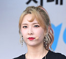 [BZ포토] 나인뮤지스 혜미, 레드립으로 포인트