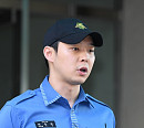 [BZ포토] 소집해제 소감 밝히는 박유천
