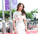 [BZ포토] 장신영, '드레스 자락 흩날리며~'