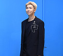 [BZ포토] 방탄소년단 랩몬스터, 눈에 띄는 보조개