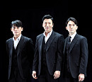 [BZ포토] 최재웅-박건형-강필석, 뮤지컬 '모래시계' 믿보배 3인