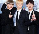 [BZ포토] 워너원 배진영-강다니엘-윤지성, '꾸러기 매력 뿜뿜'