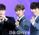 [BZ포토] 워너원 김재환-박우진-황민현, '워너블 빠져들게~'