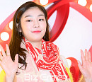 [BZ포토] 김연아, 아침을 밝히는 꽃미소