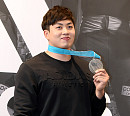 [BZ포토] 서영우, 은빛 메달만큼 찬란한 미소