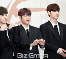 [BZ포토] 워너원 김재환-박우진-황민현, '하트도 개성대로~'