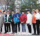 [BZ포토] 워너원, '완전체 뮤뱅 출근길~'