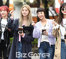 [BZ포토] EXID, '솔지 빠져 아쉬운 출근길~'