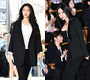 [비즈PIC] AOA 설현-에이핑크 손나은, 캐주얼 VS 격식 '같은 블랙 다른 느낌'