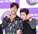 [BZ포토] 김종국-유세윤, '연인처럼 다정하게'