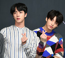 [BZ포토] 방탄소년단 진-정국, 잘생긴애 옆에 잘생긴애