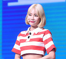 [BZ포토] AOA 유나, 금빛 똑단발