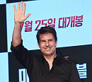 [BZ포토] '미션6' 톰 크루즈, 다시 내한한 친절한 톰아저씨