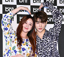 [BZ포토] 함소원-진화, '셋이라 행복해요'