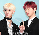 [BZ포토] 워너원 배진영-강다니엘, 화려한 단풍머리 '돋보이는 비주얼'