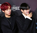 [BZ포토] 워너원 박지훈-이대휘, '무슨 일이야'