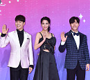 [BZ포토] 박수홍-한고은-김종국, '2018 SBS 연예대상' MC삼인방
