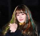 [BZ포토] 네온펀치 백아, 알록달록 무지개 머리