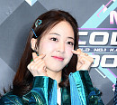 [BZ포토] 핑크레이디 현지, 앙증맞은 손하트