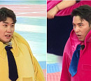 '화요청백전' MC 이찬원 응원 온 영탁 VS 장민호 '돼지 씨름' 맞대결 승자는?